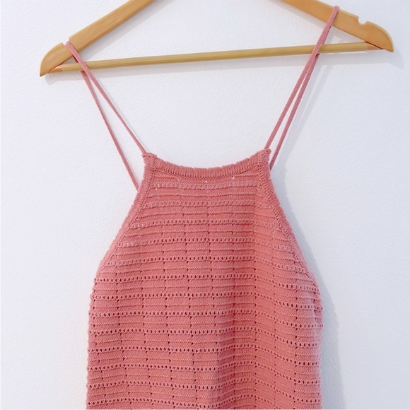 Free People Mallorca Fauxchet Crochet Sweater Maxi Dress NWT - Picture 9 of 14